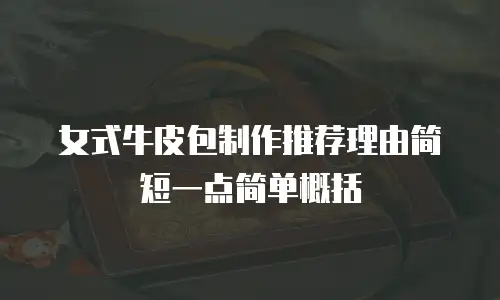 女式牛皮包制作推荐理由简短一点简单概括