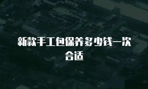 新款手工包保养多少钱一次合适
