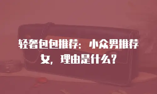 轻奢包包推荐：小众男推荐女，理由是什么？