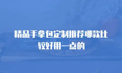 精品手拿包定制推荐哪款比较好用一点的