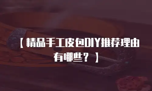 【精品手工皮包DIY推荐理由有哪些？】