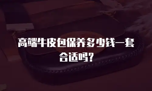 高端牛皮包保养多少钱一套合适吗？