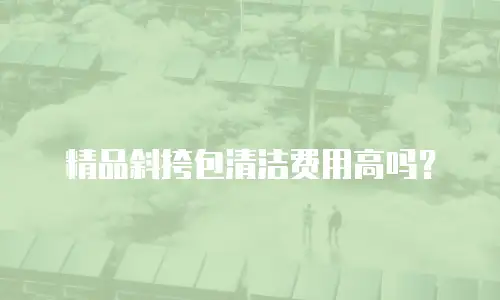 精品斜挎包清洁费用高吗？