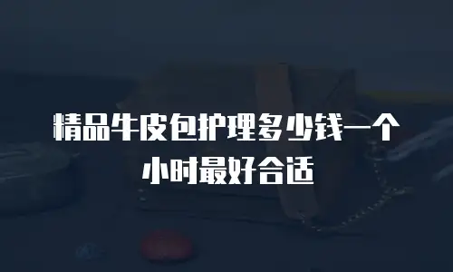 精品牛皮包护理多少钱一个小时最好合适