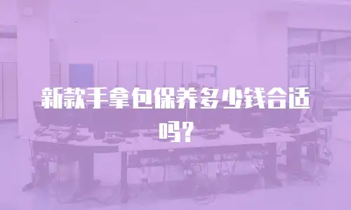 新款手拿包保养多少钱合适吗？