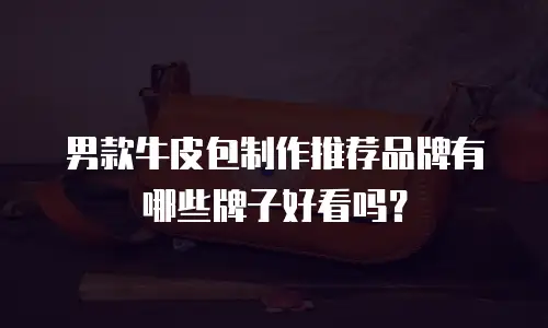 男款牛皮包制作推荐品牌有哪些牌子好看吗？