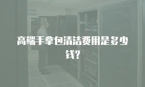 高端手拿包清洁费用是多少钱？
