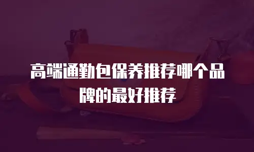 高端通勤包保养推荐哪个品牌的最好推荐
