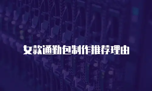女款通勤包制作推荐理由