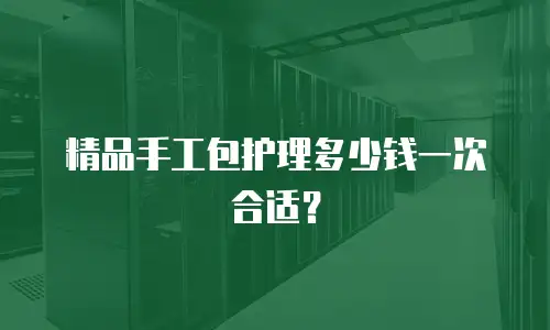 精品手工包护理多少钱一次合适？