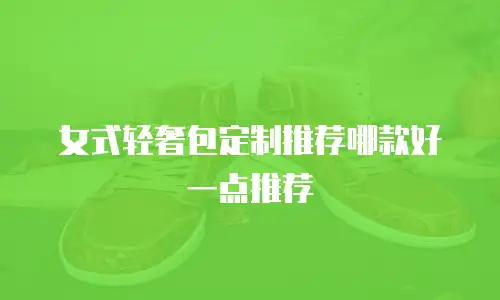 女式轻奢包定制推荐哪款好一点推荐