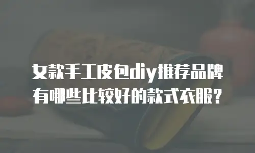 女款手工皮包diy推荐品牌有哪些比较好的款式衣服？