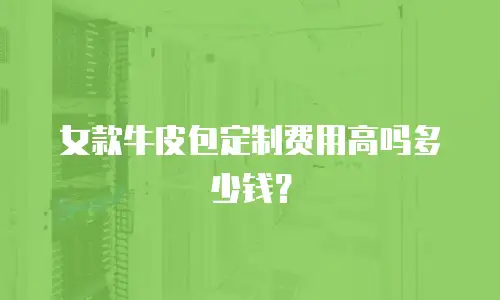 女款牛皮包定制费用高吗多少钱？