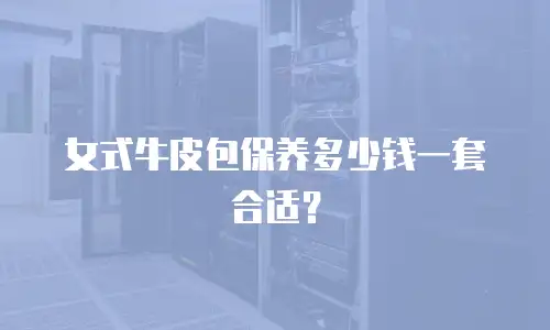 女式牛皮包保养多少钱一套合适？