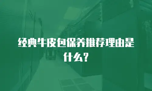 经典牛皮包保养推荐理由是什么？