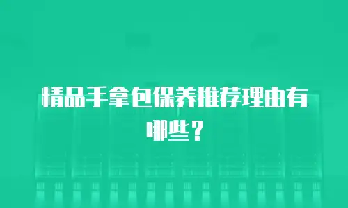 精品手拿包保养推荐理由有哪些？