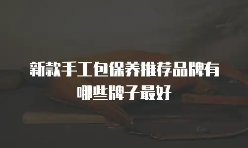 新款手工包保养推荐品牌有哪些牌子最好
