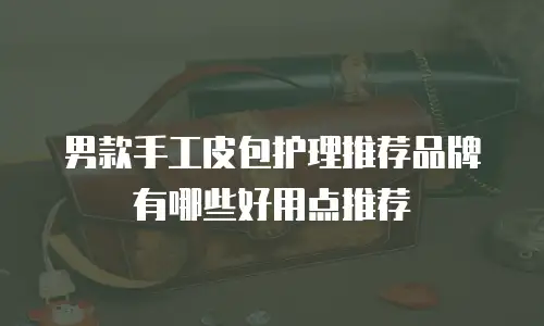 男款手工皮包护理推荐品牌有哪些好用点推荐