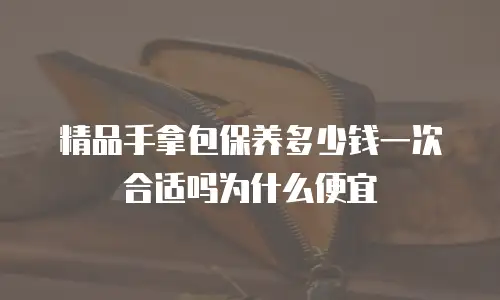 精品手拿包保养多少钱一次合适吗为什么便宜