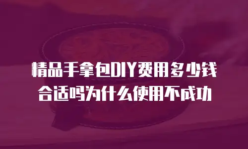 精品手拿包DIY费用多少钱合适吗为什么使用不成功