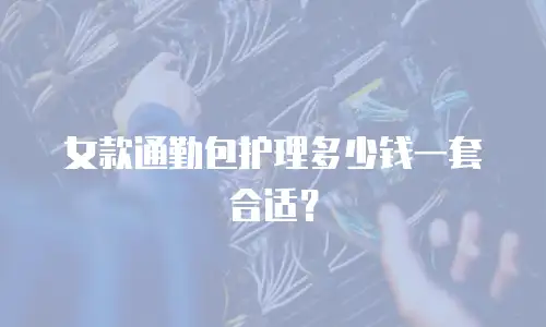女款通勤包护理多少钱一套合适？