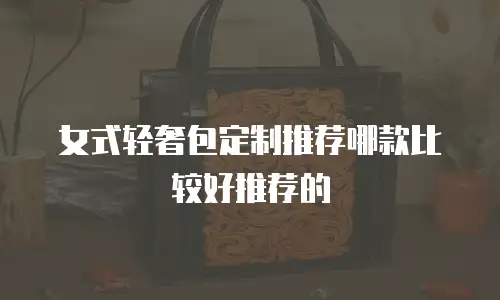 女式轻奢包定制推荐哪款比较好推荐的
