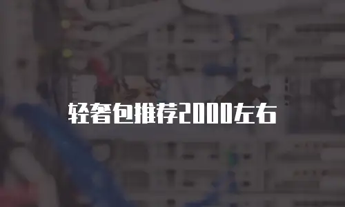 轻奢包推荐2000左右