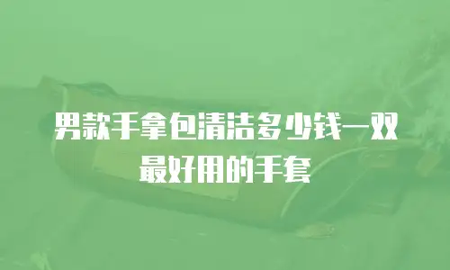 男款手拿包清洁多少钱一双最好用的手套