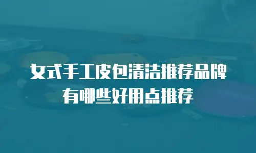 女式手工皮包清洁推荐品牌有哪些好用点推荐