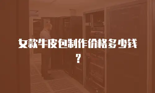女款牛皮包制作价格多少钱？
