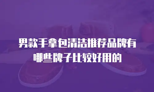 男款手拿包清洁推荐品牌有哪些牌子比较好用的
