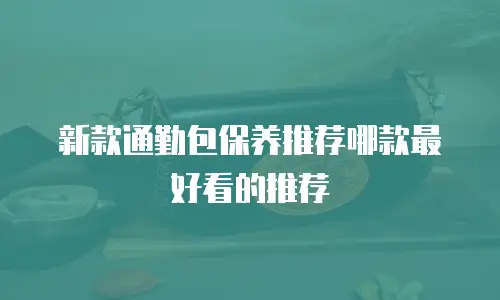 新款通勤包保养推荐哪款最好看的推荐