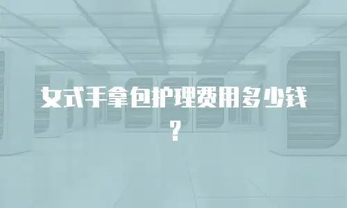女款手工皮包保养多少钱一个？