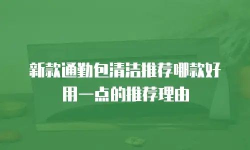 新款通勤包清洁推荐哪款好用一点的推荐理由