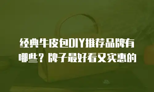 经典牛皮包DIY推荐品牌有哪些？牌子最好看又实惠的