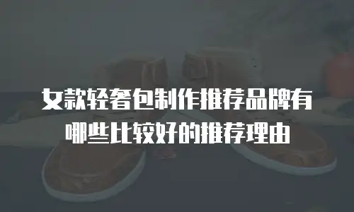 女款轻奢包制作推荐品牌有哪些比较好的推荐理由