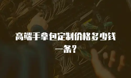高端手拿包定制价格多少钱一条？