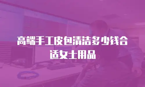 高端手工皮包清洁多少钱合适女士用品