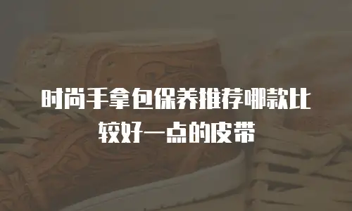 时尚手拿包保养推荐哪款比较好一点的皮带