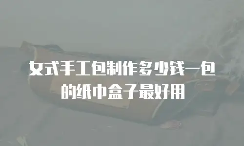 女式手工包制作多少钱一包的纸巾盒子最好用