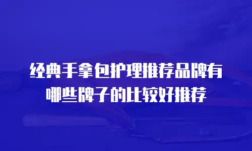 经典手拿包护理推荐品牌有哪些牌子的比较好推荐