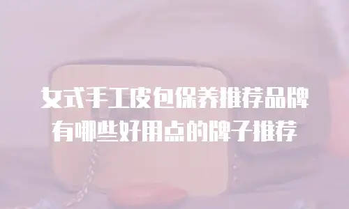 女式手工皮包保养推荐品牌有哪些好用点的牌子推荐