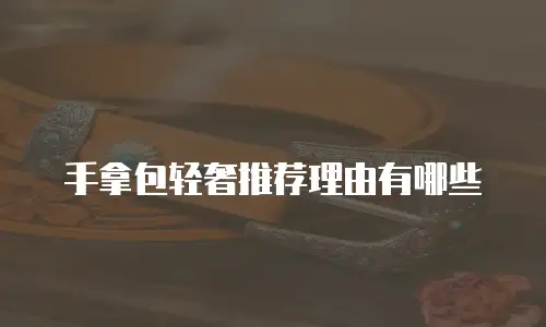 手拿包轻奢推荐理由有哪些