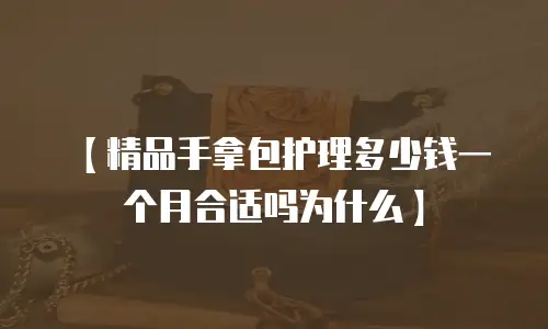 【精品手拿包护理多少钱一个月合适吗为什么】