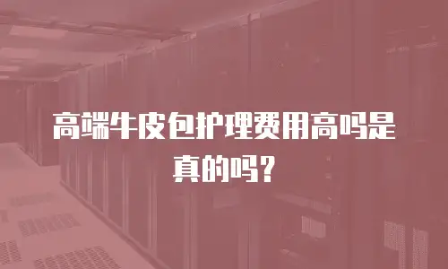 高端牛皮包护理费用高吗是真的吗？