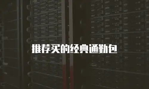 推荐买的经典通勤包