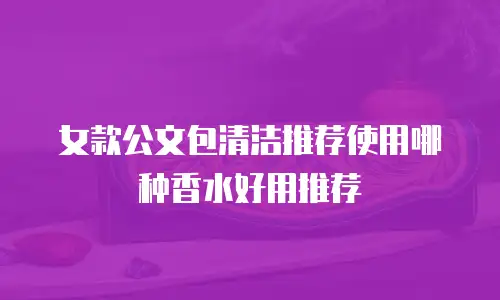 女款公文包清洁推荐使用哪种香水好用推荐