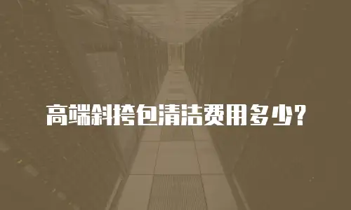 精品斜挎包护理价格一览表