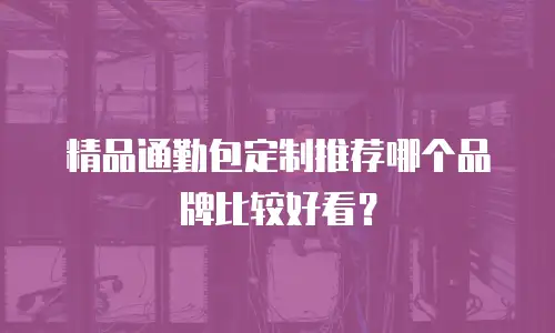 精品通勤包定制推荐哪个品牌比较好看？