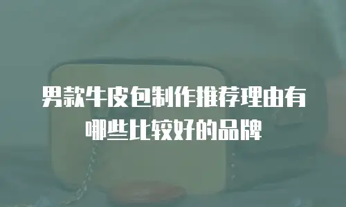 男款牛皮包制作推荐理由有哪些比较好的品牌